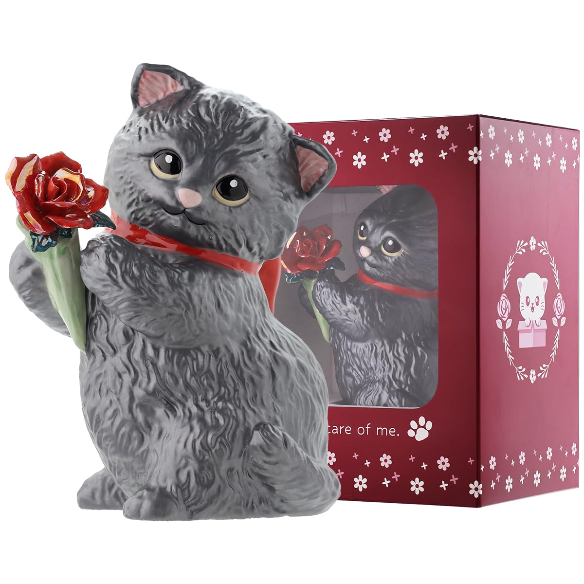 Amazon.co.jp: 箱付き マンチカン ウィズブーケ ブラックスモーク